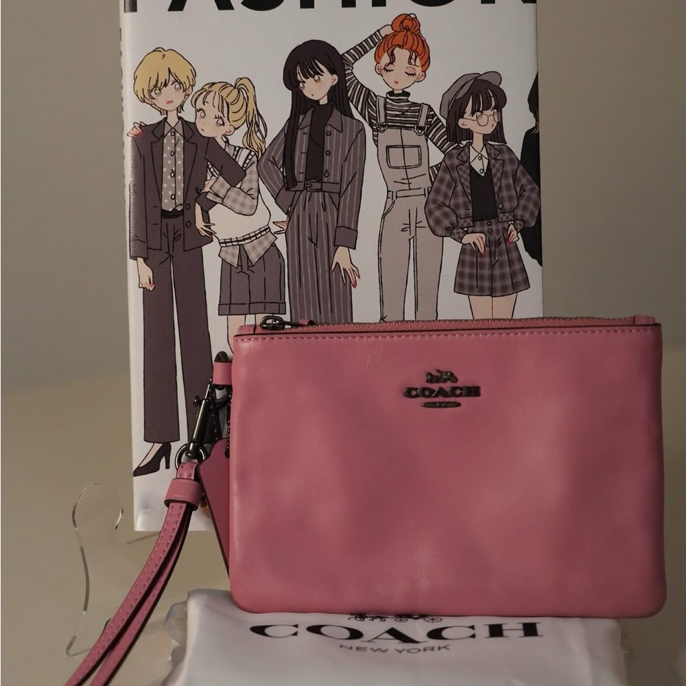 Coach Pink Wristlet